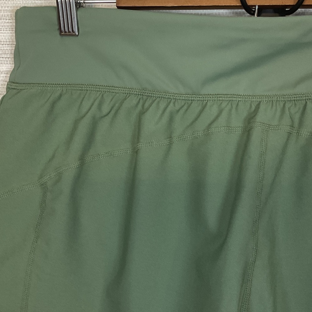Women’s Title Nine Wahine Swim Shorts Olive Green Large - Picture 9 of 10
